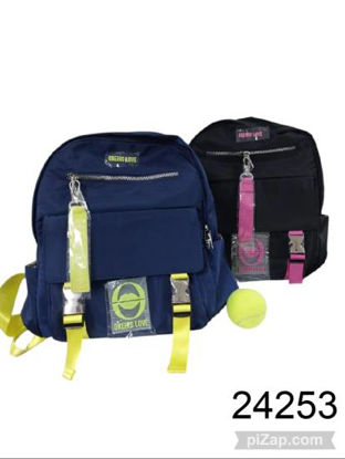 Imagen de MOCHILA 2C C/BOLSILLO DELANTERO BROCHE LAS OREIRO 3.25